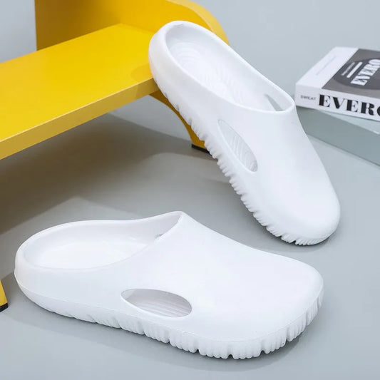 Asgard Summer Clogs Slippers For Women Outdoor Fashion Anti-slip Beach Slides Waterproof EVA Flat Garden Shoes Lady Home Sandals