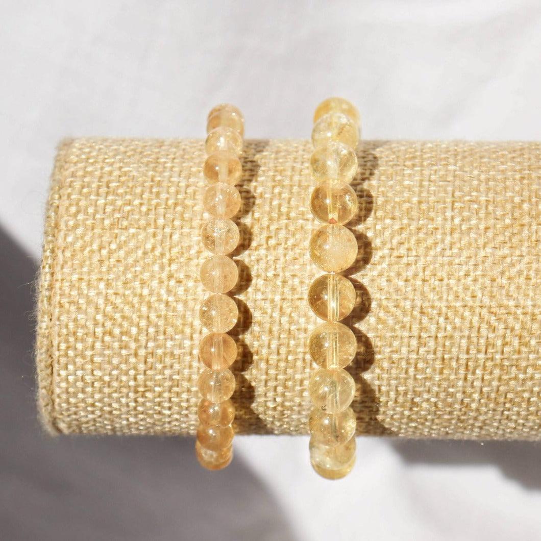 Bracelet en Citrine