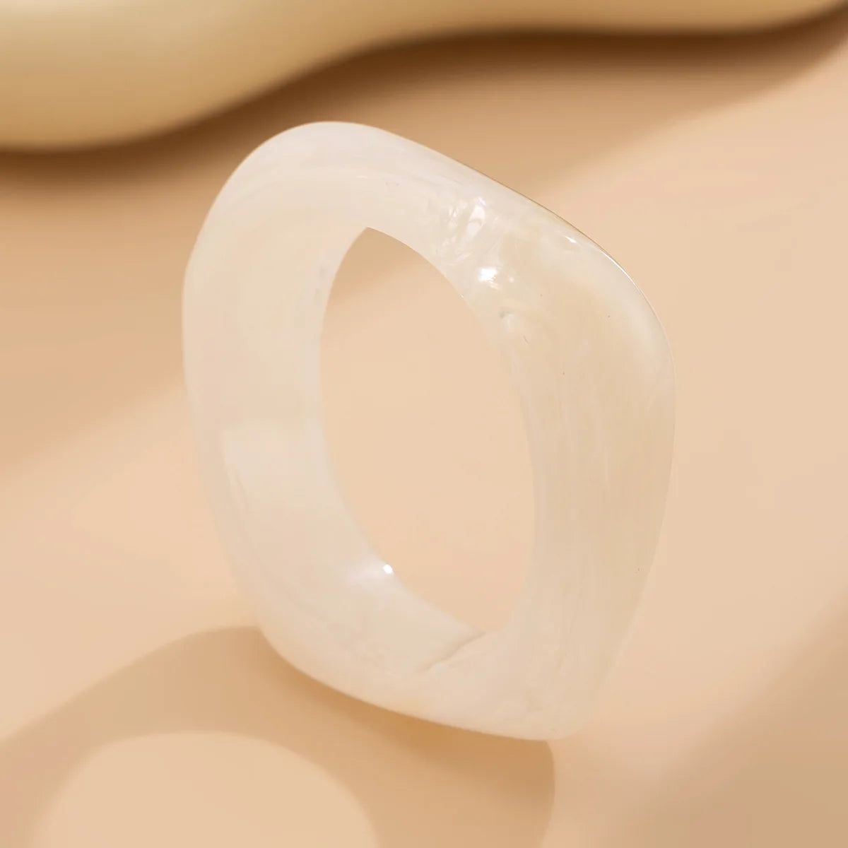 DIEZI Exaggerated Punk Irregular Wide Bangles Fashion Hip Hop Geometric Acrylic Resin Bangles Bracelets For Women Men Jewelry