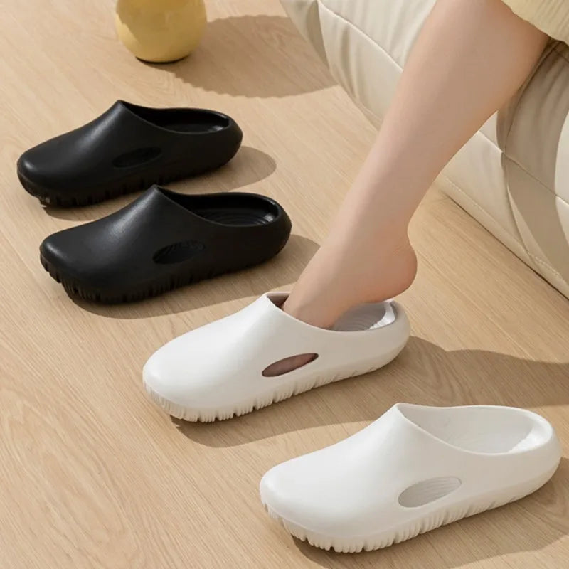 Asgard Summer Clogs Slippers For Women Outdoor Fashion Anti-slip Beach Slides Waterproof EVA Flat Garden Shoes Lady Home Sandals