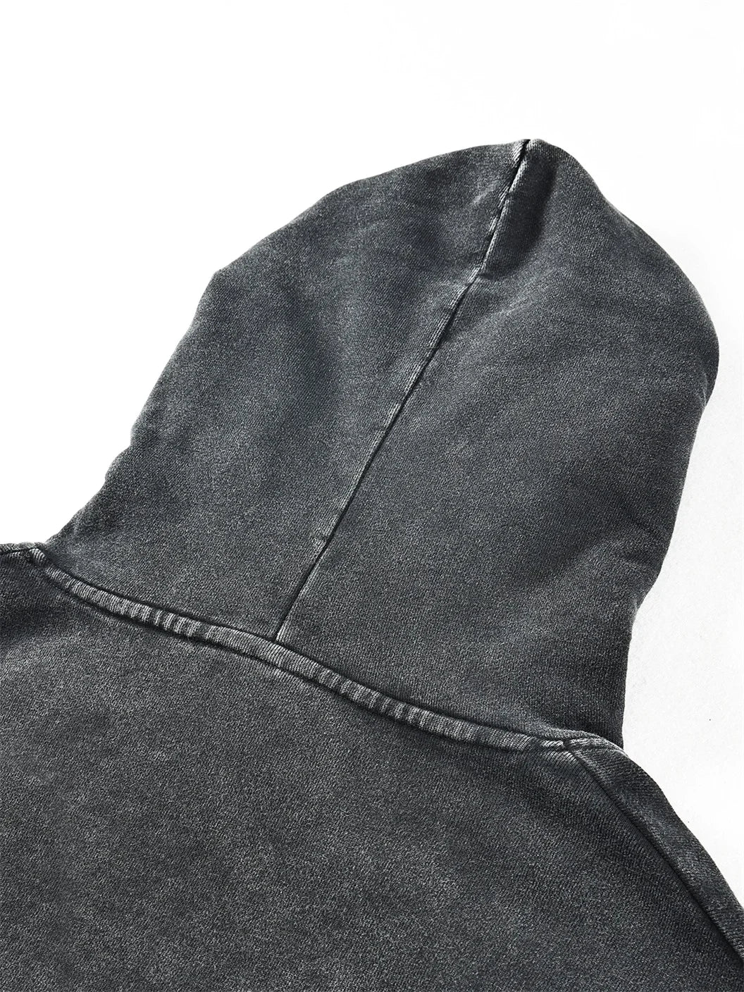 custom Wash Hoodies Men Women Vintage Black 100% Cotton Gothic Sweatshirts Casual Pullover Hip Hop Y2K Sportswear