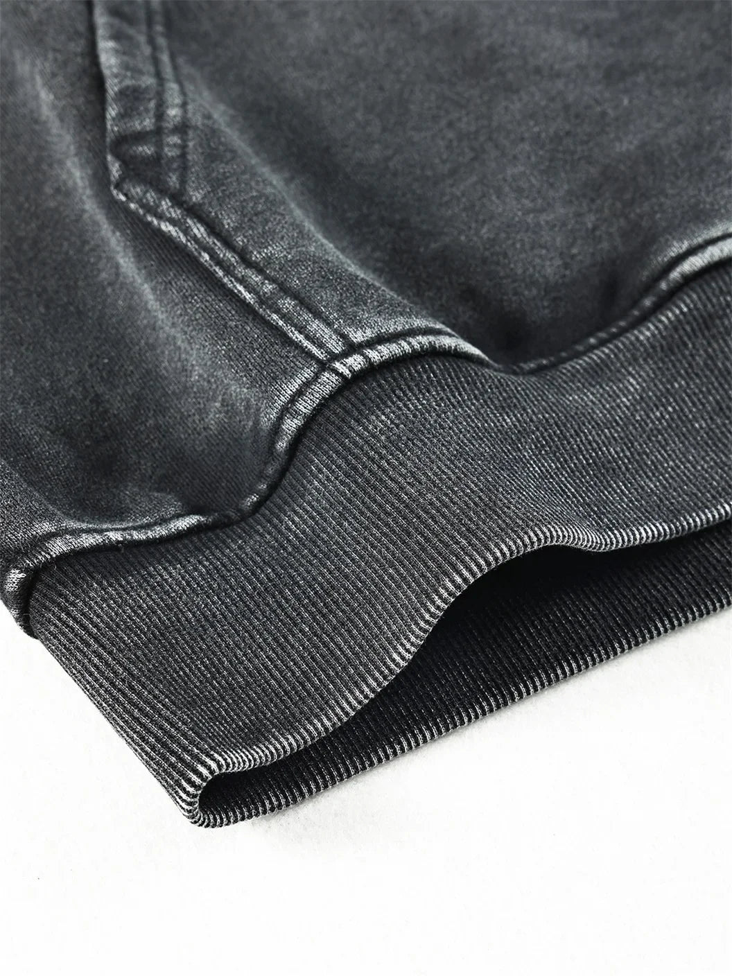 custom Wash Hoodies Men Women Vintage Black 100% Cotton Gothic Sweatshirts Casual Pullover Hip Hop Y2K Sportswear