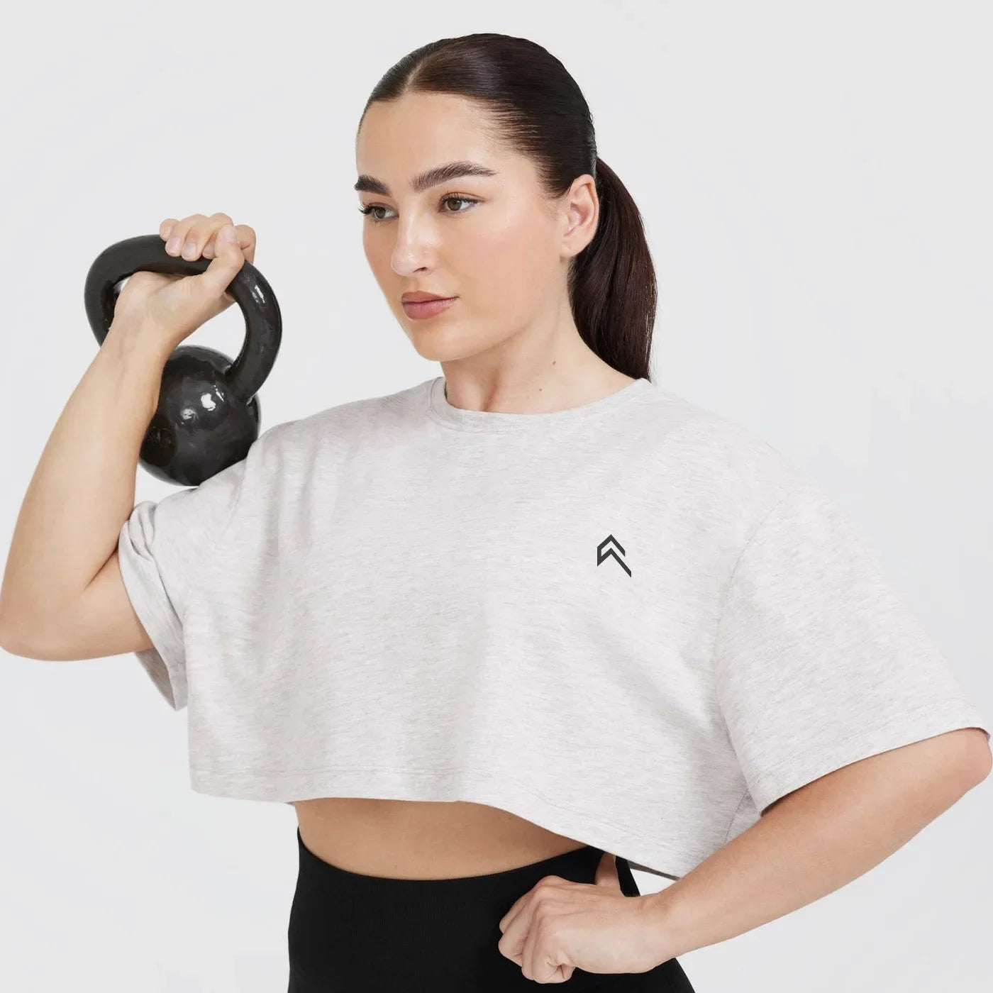 Pure Cotton Breathable American Style Sporty Short Sleeve round Neck T-Shirt Summer Casual Loose Soft Trendy Brand Women's Top