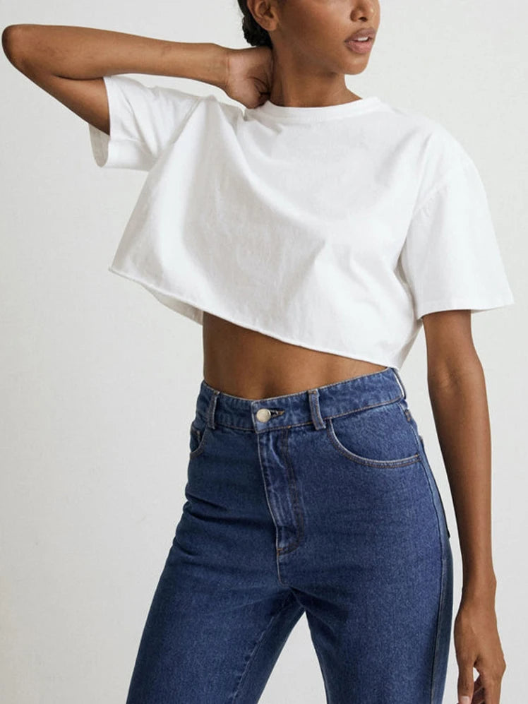 Y2K Outdoor Dance Sports Short sleeved Yoga Dress Women's Leisure Versatile Fitness Top Loose Sports T-shirt