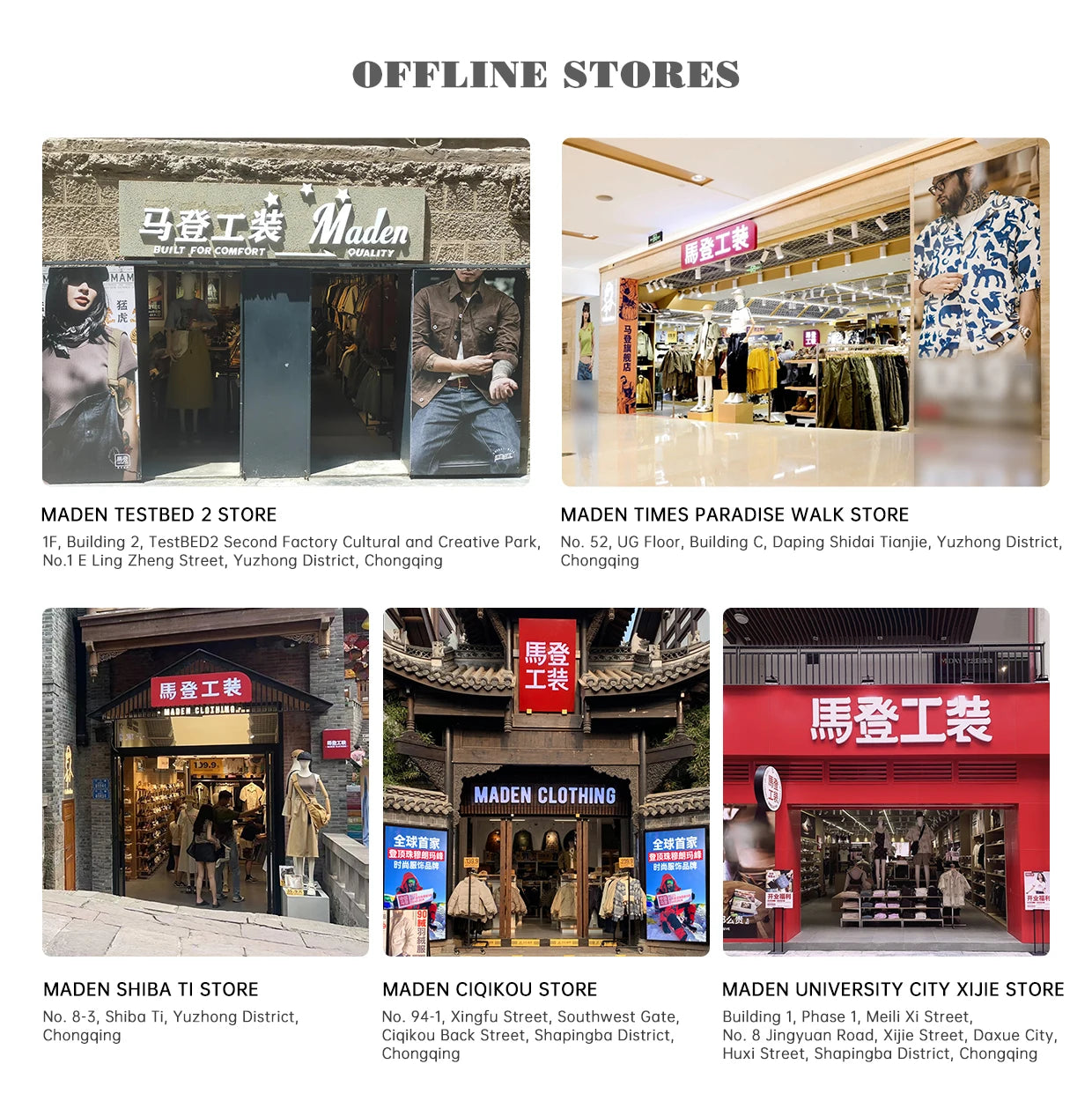 Maden Men's Retro J130 10.5oz Denim Jacket Heavyweight Washed Hooded Jacket Regular Fit Zip Workwear Coat with Pockets for Fall