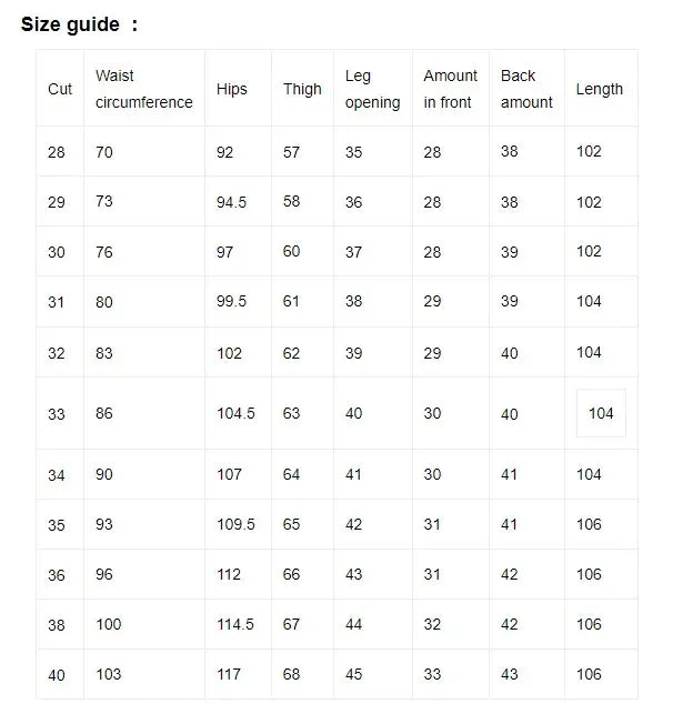 Customizable Men's Casual Pants