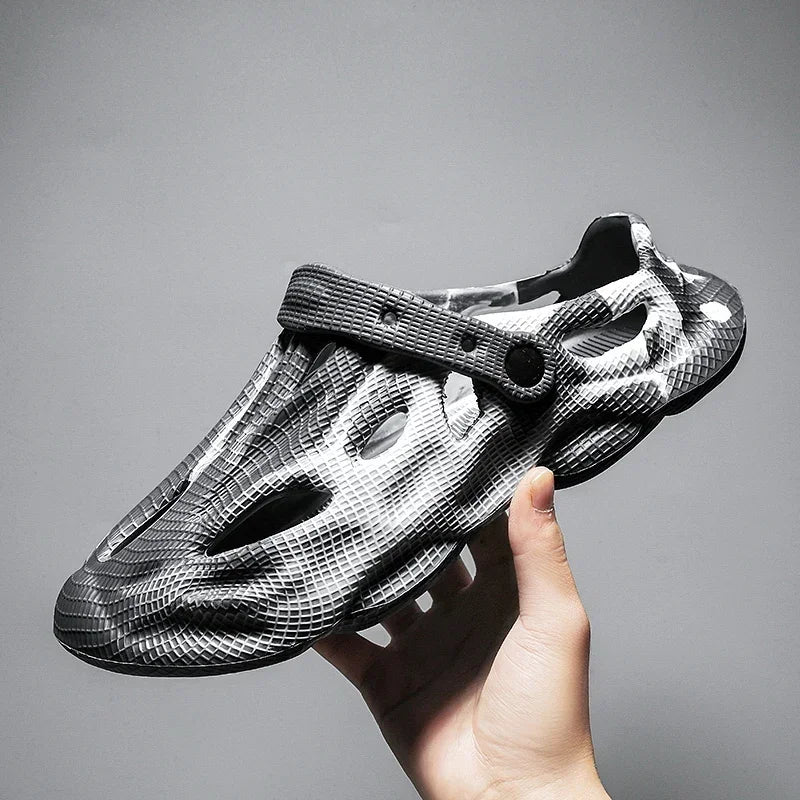 Men Slippers Camouflage Platform Outdoor Summer Clogs Shoe Women Beach Sandals Male Soft EVA Indoor Home Slides Lover Flip Flops