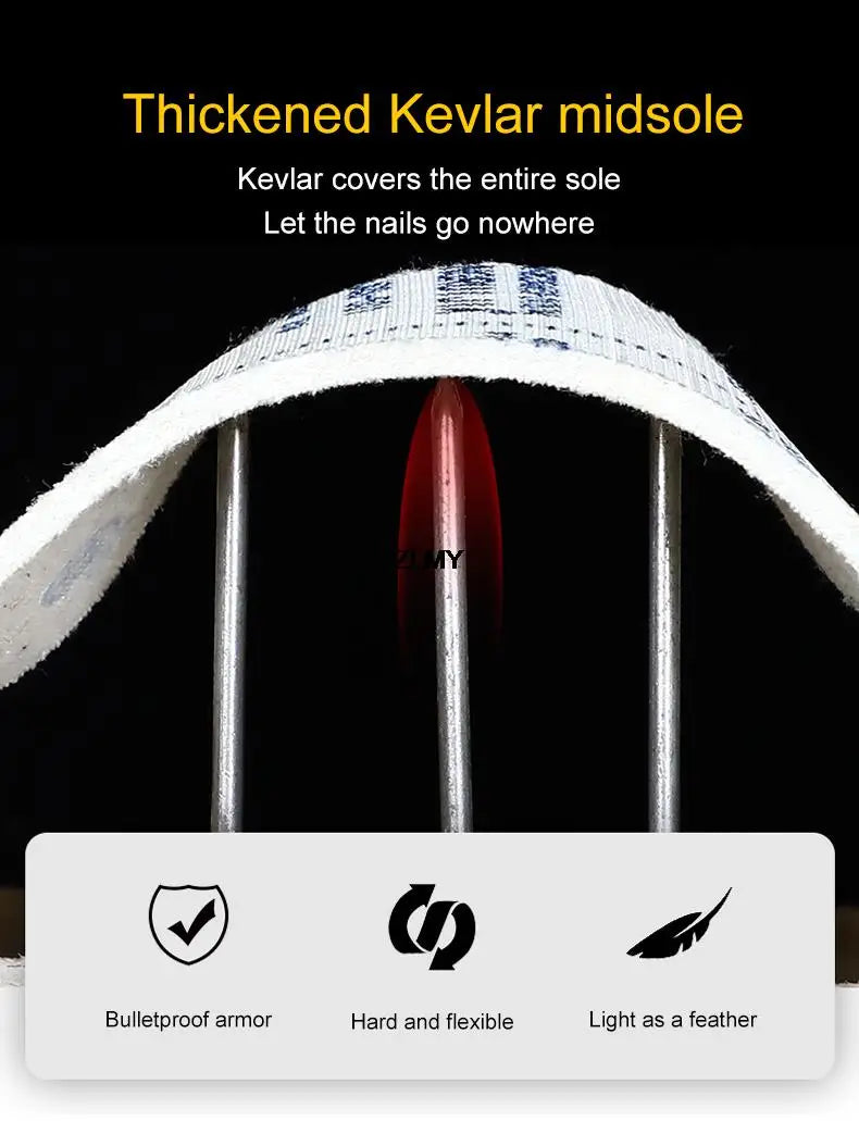 New Design Safety Shoes Men Work Sneaker Steel Toe Shoes Puncture Proof High Top Work Safety Boots Male Lightweight Work Shoes