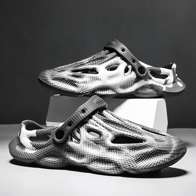 Men Slippers Camouflage Platform Outdoor Summer Clogs Shoe Women Beach Sandals Male Soft EVA Indoor Home Slides Lover Flip Flops