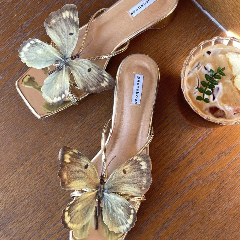 Designer Charms Hawaiian Romantic Bohemian Colorful Flower Accessories Summer New Elegant Women Slippers Casual Shoe Lace Charms