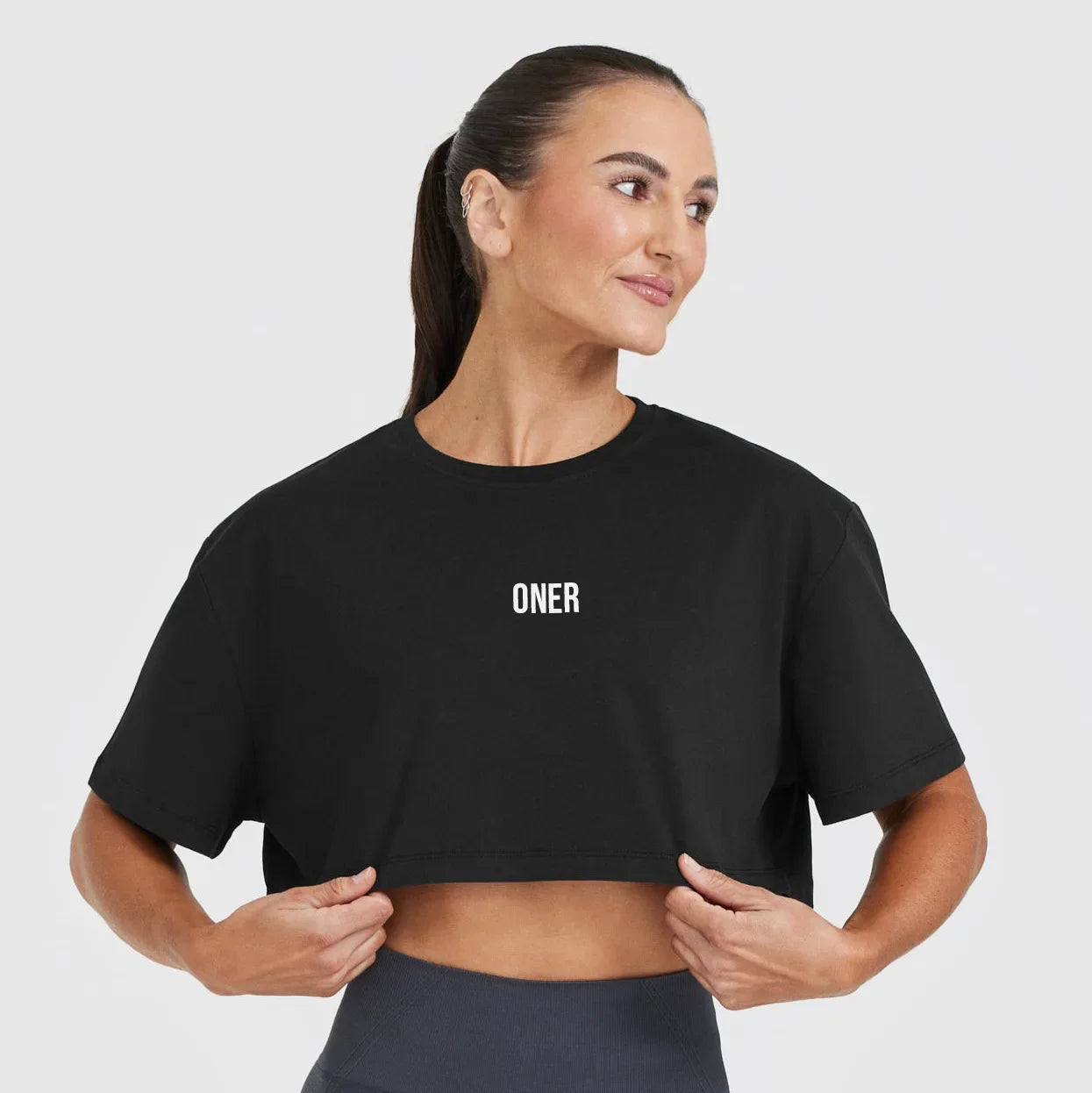 Pure Cotton Breathable American Style Sporty Short Sleeve round Neck T-Shirt Summer Casual Loose Soft Trendy Brand Women's Top