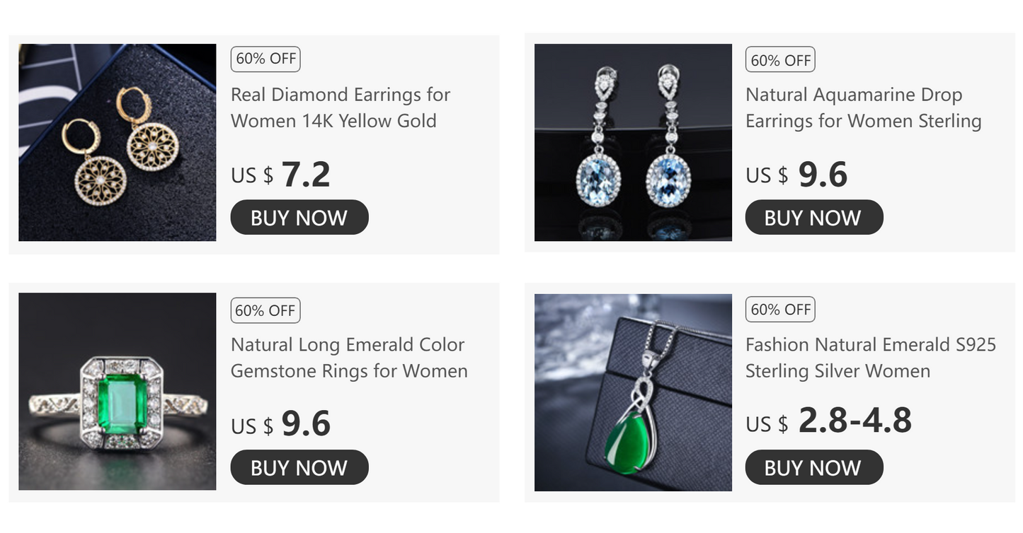 Green blue Solitaire Ring for Women Solid 925 Sterling Silver Rings Round Moissanite Diamond for Wedding Engagement Fine Jewelry