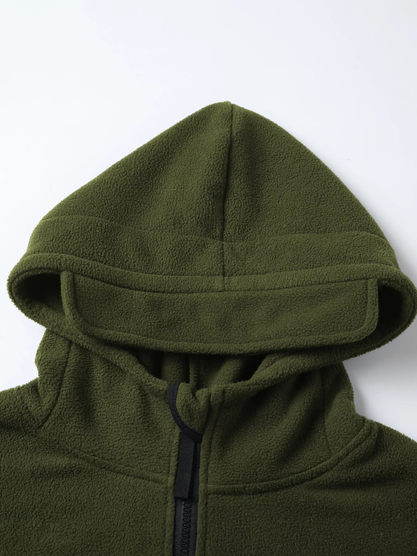 Men's Winter Warm Fleece Wool Windproof Waterproof Hiking Jacket Outdoor Hooded Ski Mountaineering Jacket