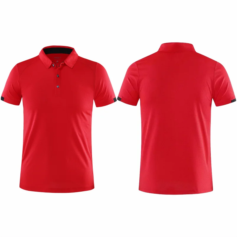 Summer Men Polo Short Sleeve New Clothing Quick Drying During Exercise Casual Fashion Men Tops Business Thin Menswear