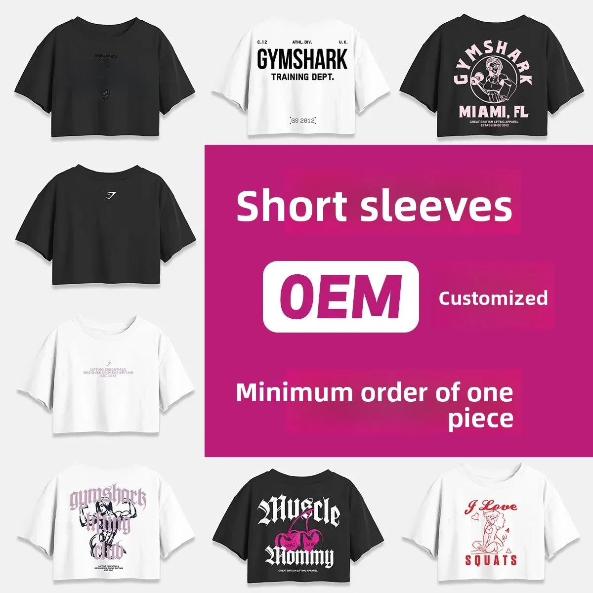 Pure Cotton Breathable American Style Sporty Short Sleeve round Neck T-Shirt Summer Casual Loose Soft Trendy Brand Women's Top