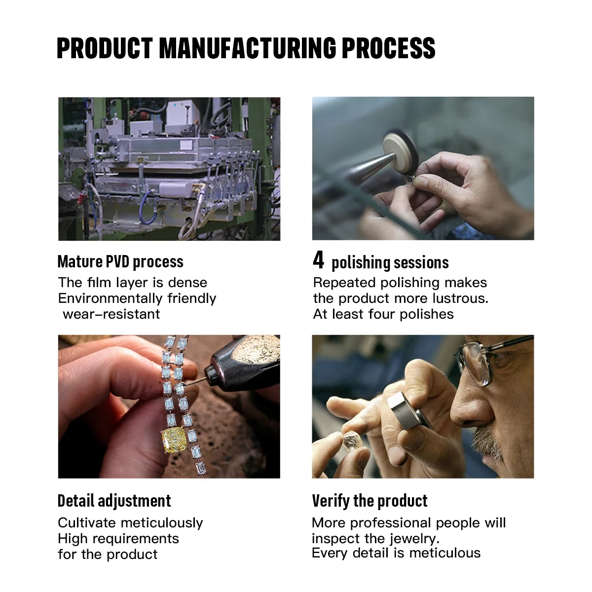 Uworld Fashion Vacation Style 18K Gold Color Plated Stainless Steel Natural Color Stone Pendant Necklace Stackable Double layer