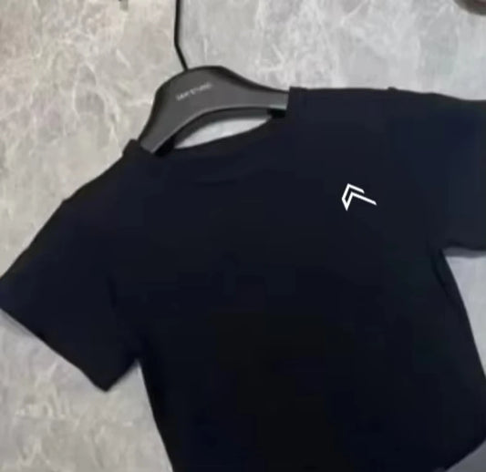 2025 Summer Fashion Women's T-shirt Basic Short-sleeved Pure Cotton New Unisex Printed Round-neck T-shirtnew Top T-shirt Tee