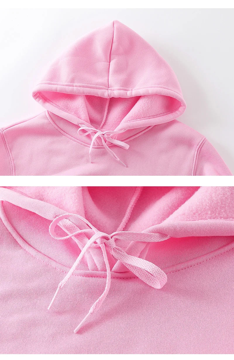 Men Women Hoodie Casual Sweatshirt Women's Hoodies Sports 2023 New Hoodie Fleece Black White Hoodie Minimalism Couple Clothes