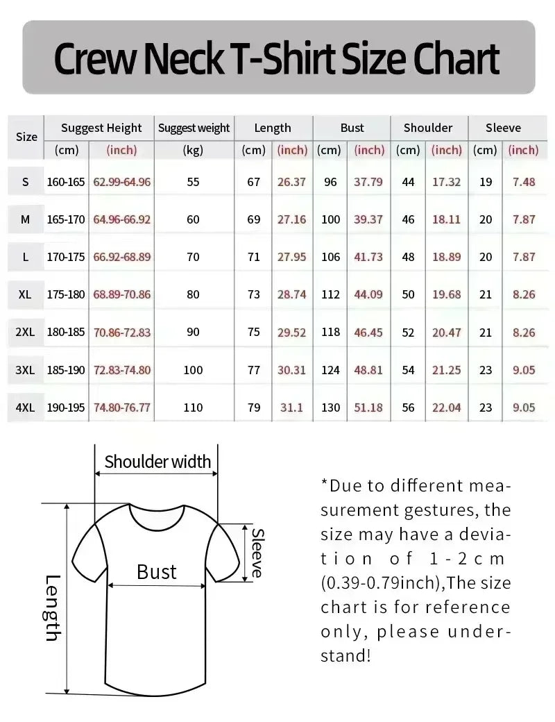 2025 Summer Fashion Women's T-shirt Basic Short-sleeved Pure Cotton New Unisex Printed Round-neck T-shirtnew Top T-shirt Tee