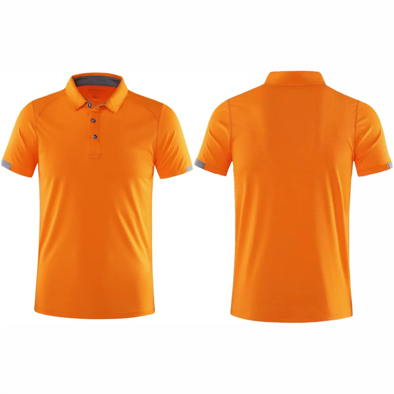 Summer Men Polo Short Sleeve New Clothing Quick Drying During Exercise Casual Fashion Men Tops Business Thin Menswear