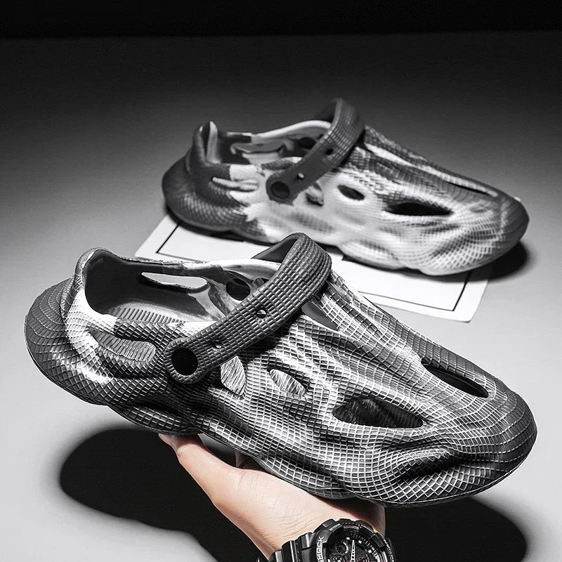 Men Slippers Camouflage Platform Outdoor Summer Clogs Shoe Women Beach Sandals Male Soft EVA Indoor Home Slides Lover Flip Flops