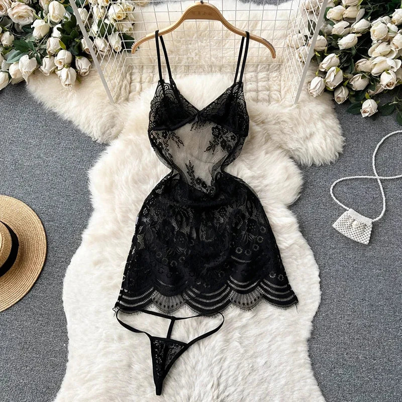 Cute Gray Rabbit Ear Hood Top Sexy Backless Slim Fit Bodysuit Zip Sleeveless Women Sexy Erotic Lingerie Bunny Cosplay Playsuit
