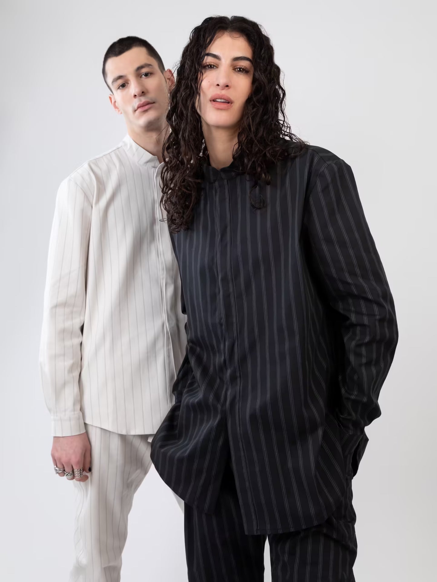 Chemise Yaku - Black Stripes