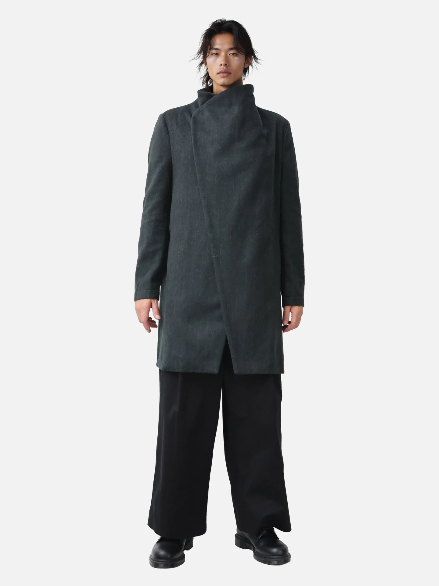 Koto Heavy Coat - Heather Green