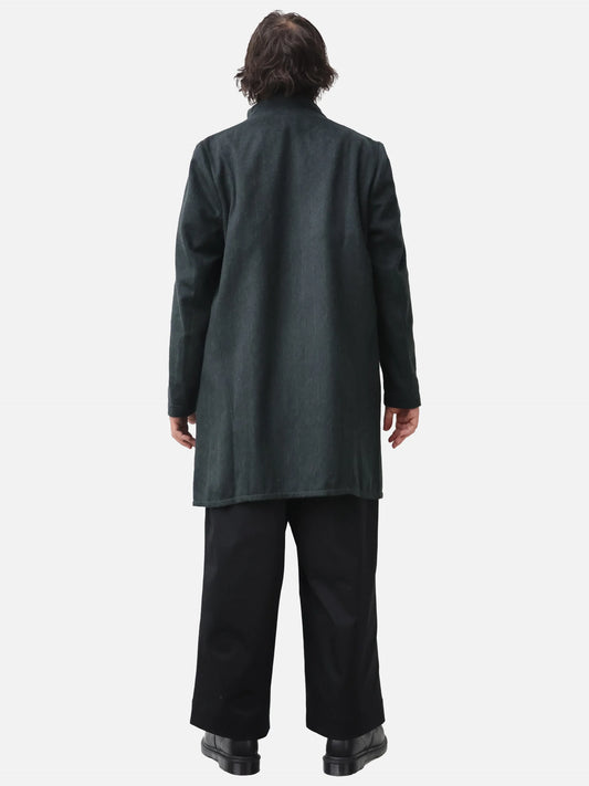 Koto Heavy Coat - Heather Green